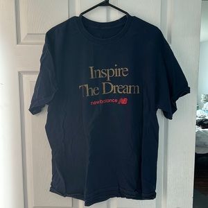 New balance t shirt. Size xl, colour blue